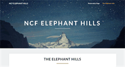 Desktop Screenshot of elephanthills.org